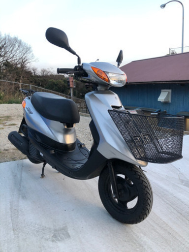 【動画有り】4スト原付50cc・ヤマハ・JOG(SA36 J)前カゴ付き。中古車