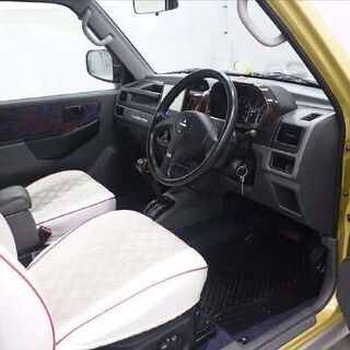 【売約済】パジェロミニ V-4WD 4AT HDDナビ ヒッチメンバー 黄/灰II H11 89,000kmk 車検R3/9まで リ料込み12万円 H58Aの画像