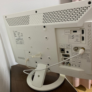 シャープ 22V型 液晶 テレビ（中古）ホワイトの画像