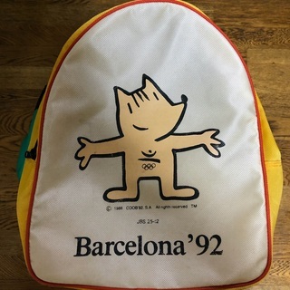 Barcelona '92 バルセロナ オリンピック スポーツバッグの画像