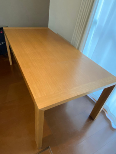 ダイニングテーブル(美品)  長さ伸ばせます