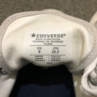 値下げ！【converse/コンバース】JACK PURCELL ローカットスニーカーの画像
