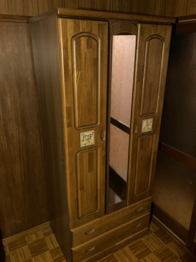 洋服ダンス　木製