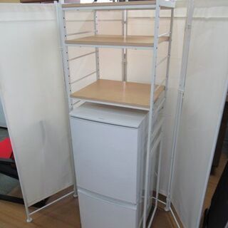J2007/冷蔵庫ラック/収納家具/高さ調節可能/RZR-451...