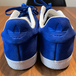 【美品】アディダス adidas GAZLLE ブルー 22.5cmの画像