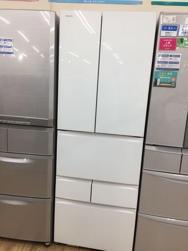 TOSHIBA（東芝）の6ドア冷蔵庫2017年製（GR-K460FD）です。【トレファク東大阪店】