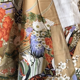 着物　梅花の画像