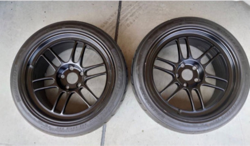 ENKEI エンケイ RPF1 18インチ 9.5J ＋15  2本 サイレン265 新品ドリケツ着き