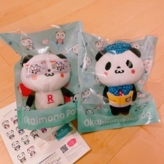 新品 ★ マガジン カード 楽天 お買い物パンダ ぬいぐるみ パ...