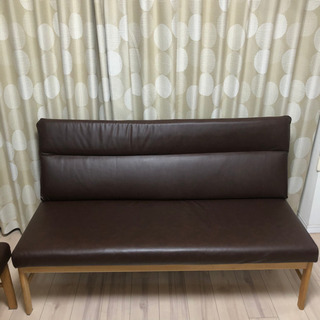 リビングダイニングソファセット　2人掛け＆3人掛けの画像