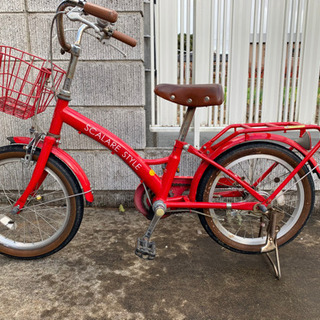 16インチ　子供自転車　小学生低学年　幼児　自転車の画像