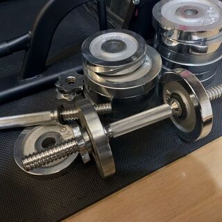 クロムダンベル 15kg & 20kg