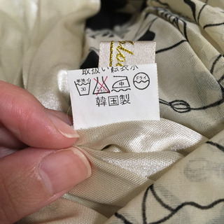 🌸シフォンスカート　花柄🌸の画像