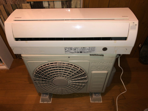 2015年製 日立（HITACHI） ルームエアコン AJシリーズ 6畳程度 RAS-AJ22Eセット RAS-AJ22E(W