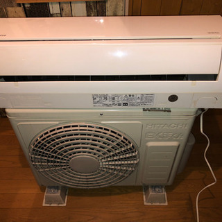 2015年製 日立（HITACHI） ルームエアコン AJシリーズ 6畳程度 RAS-AJ22Eセット RAS-AJ22E(W
