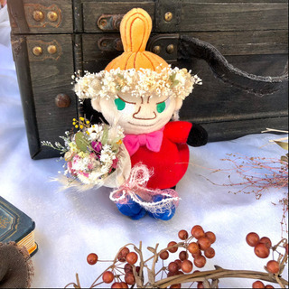 ドール用花かんむり　ベビーキッズ大人用でも作成可能の画像