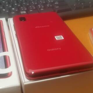 【美品】GalaxyA20（レッド）／docomo／SIMロック解除可能の画像
