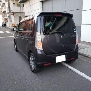 ワゴンRスティングレーT　H23後期モデル　車検5/4　走行73000ｋ　社外メモリーナビ&フルセグＴＶ　ＥＴＣ　の画像
