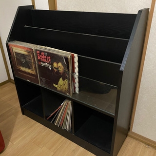 レコード収納棚