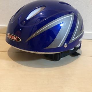 【美品】子ども用ヘルメット　OGK KIDS-X8 ブルー