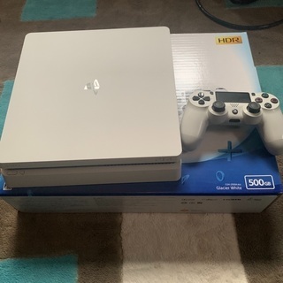 PS4 ホワイト　モンスターハンターワールド付き