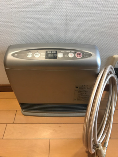 大阪ガス　ガスファンヒーター　ガスホース付き