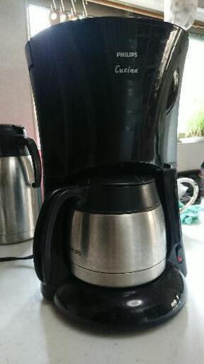 PHILIPS コーヒーメーカー Cucina HD7528/20 （１L、8杯、１ｋW）