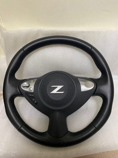 美品 フェアレディZ Z34 ステアリング ハンドル