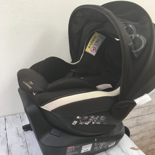 カーメイト エールべべクルット3iプレミアム　回転式 ISOFIX