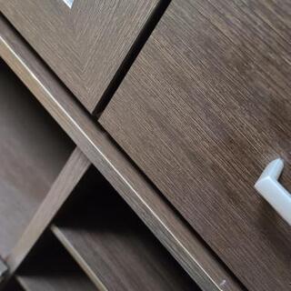 食器棚 レンジ台の画像