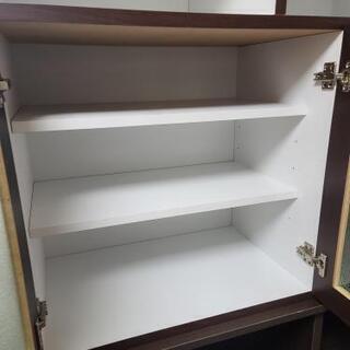 食器棚 レンジ台の画像