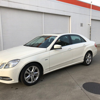 Mベンツ*E350*ブルーEFI*24年式*車検3/6迄*黒革シ...
