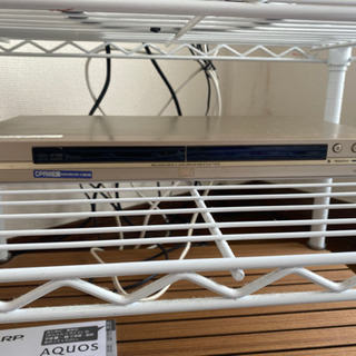 SHARP LC22K40 液晶カラーテレビ　テレビ台、DVDプレーヤー付き　取引中の画像