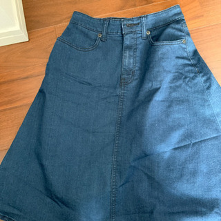 GU デニムスカート