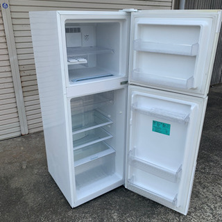 ちょっと大きめが欲しい方　冷蔵庫　美品　ハイアール　中古　2ドアの画像