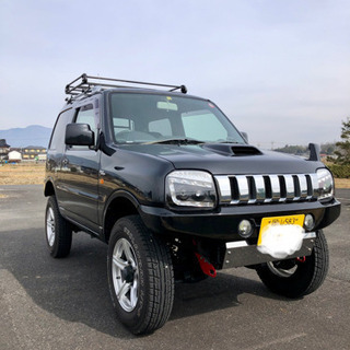 JB23ジムニー車検、スタッドレス付き。