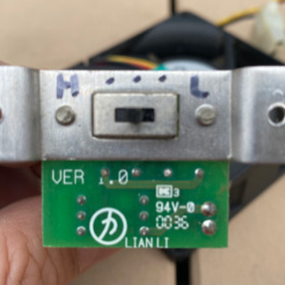 デスクトップ用　ファンコン　80ファン2個付き