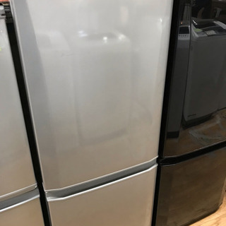 三菱 2ドア冷蔵庫 146L 2016年製 中古
