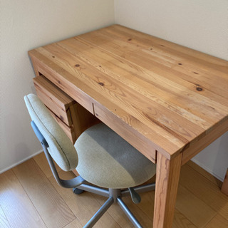 無印良品　デスクセット