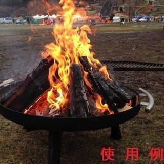 BBQとファイヤーピットの両機能を搭載(ダイレクトデザイン) スペースブレーザー800の画像