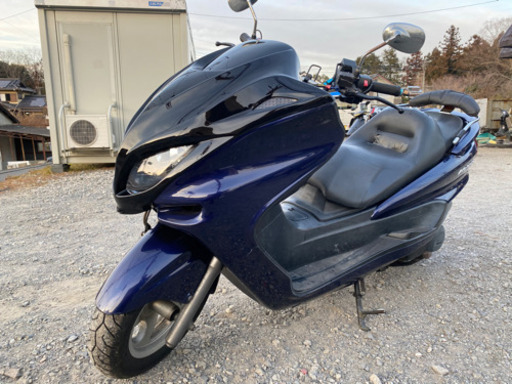 ヤマハ マジェスティ250 社外マスク！ 外観キレイ♪ カスタムベースにもオススメ♪ 走行テスト済み 関東圏内即日配送可能です！