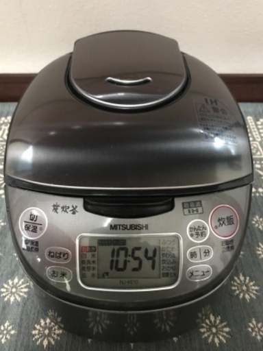 炊飯器　MITSUBISHI NJ-KE10-S型　5.5合炊き