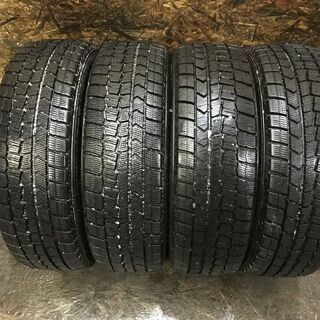 DUNLOP WINTER MAXX WM02 175/60R16 16インチ スタッドレス 4本 2016年製 アクア イグニス ラクティス トレジア等　(TD462) クレジットカード QR決済可能