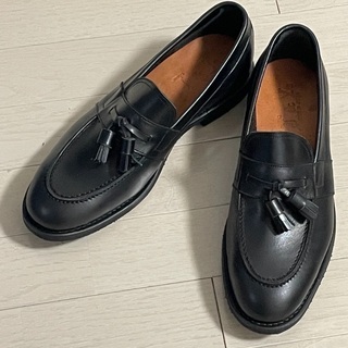 新品　ローファー　女性　革靴　黒