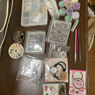 ＵＶランプ　ジェル　レジン　ネイルグッズセットの画像