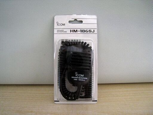 ☆ 未使用 アイコム 小型スピーカーマイクロホン HM-186SJ icom 札幌 北20条店