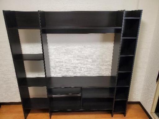 収納棚付きテレビ台