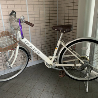 【お洒落】子供用自転車　24インチ