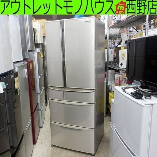 ▶冷蔵庫 501L 2009年製 パナソニック NR-F504T 500Lクラス Panasonic 訳アリ 大型 ビッグサイズ ペイペイ対応 札幌市西区西野