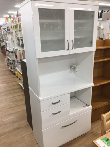 ニトリレンジボード　２枚扉（ホワイト）です。【トレファク東大阪店】